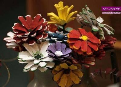 کاردستی های خلاقانه با میوه درخت کاج