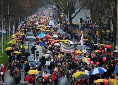 تور هلند: هزاران شهروند هلندی به محدودیت های کرونایی اعتراض کردند