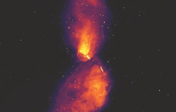 فوران بزرگ یک سیاهچاله به میزان 16 ماه کامل در آسمان توسعه یافته است