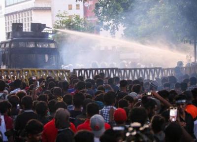 تور سریلانکا: حمله معترضان سریلانکایی به خانه رئیس جمهوری