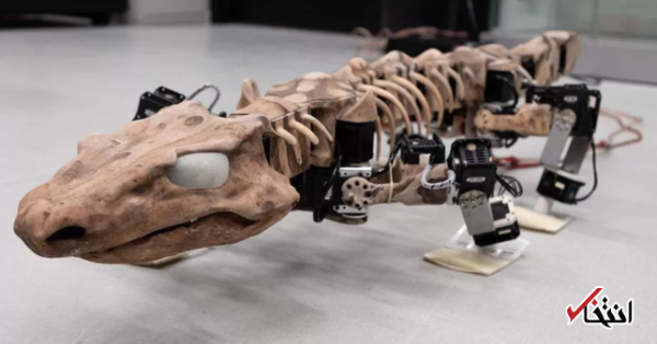 ساخت روبات با الهام از فسیل 280 ساله ، از بازسازی حرکات تا شبیه سازی اندام ها (بازسازی ویلا)