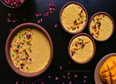 طرز تهیه فرنی انبه